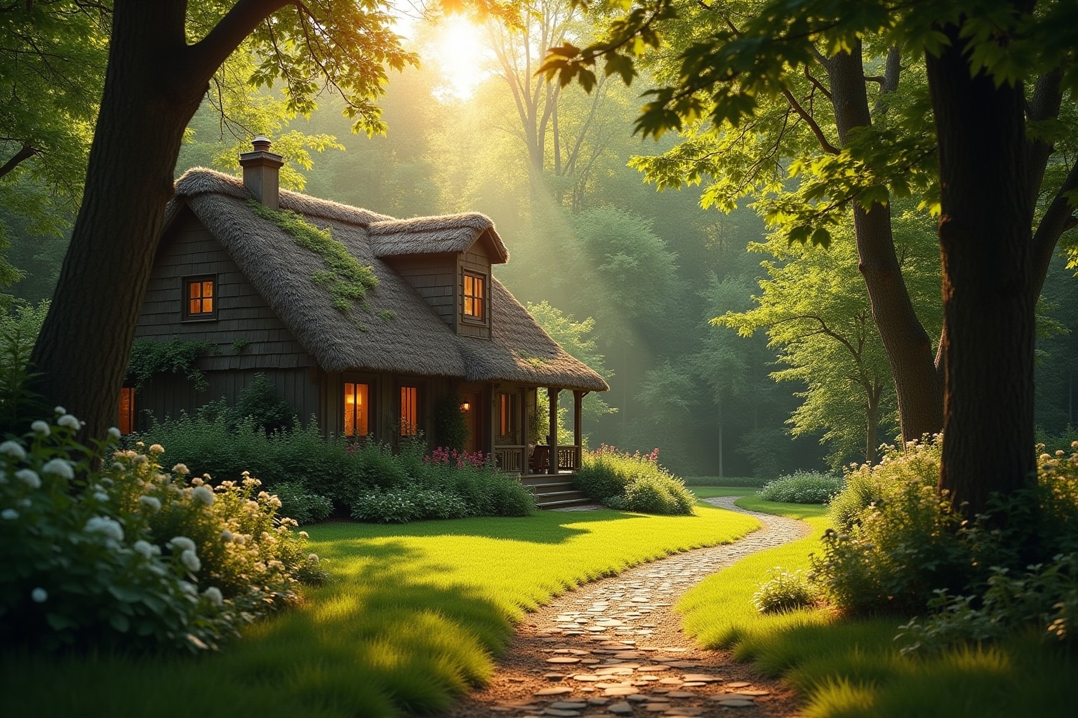 Haus am Waldrand: Idylle erleben