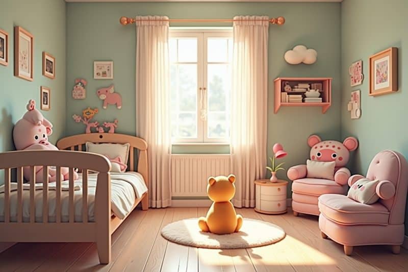 Kinderzimmer Ideen für kleine Träumer