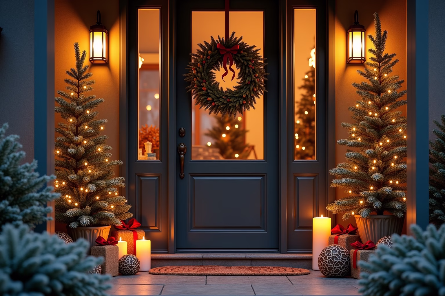 adventsdeko draussen eingang-Titel