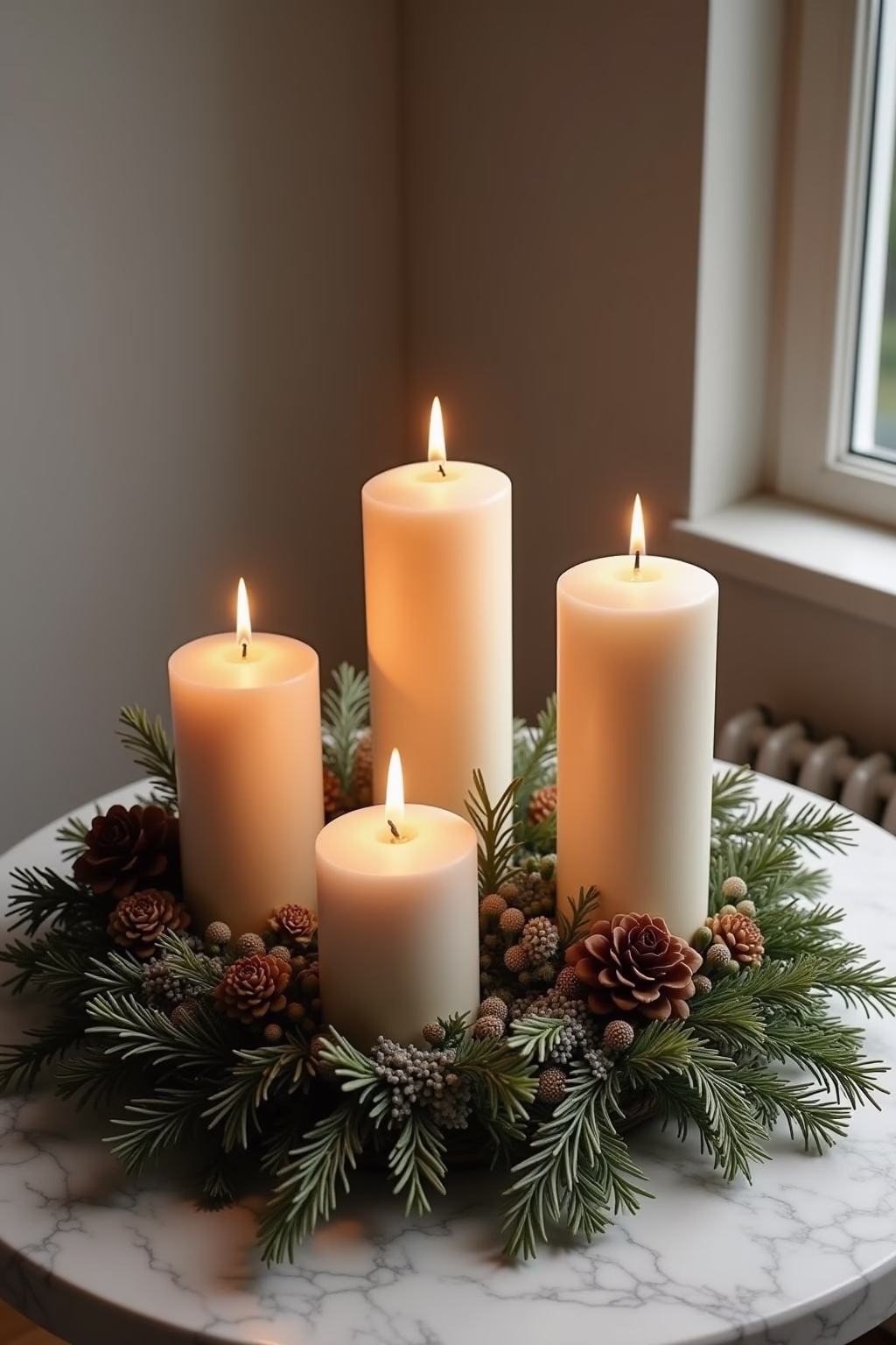 8 Adventskränze Trend 2025 für stilvolle Weihnachten 19 adventskraenze trend 2025 outline 7