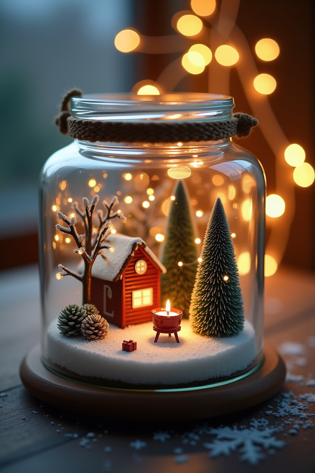 einmachglas weihnachten outline 4