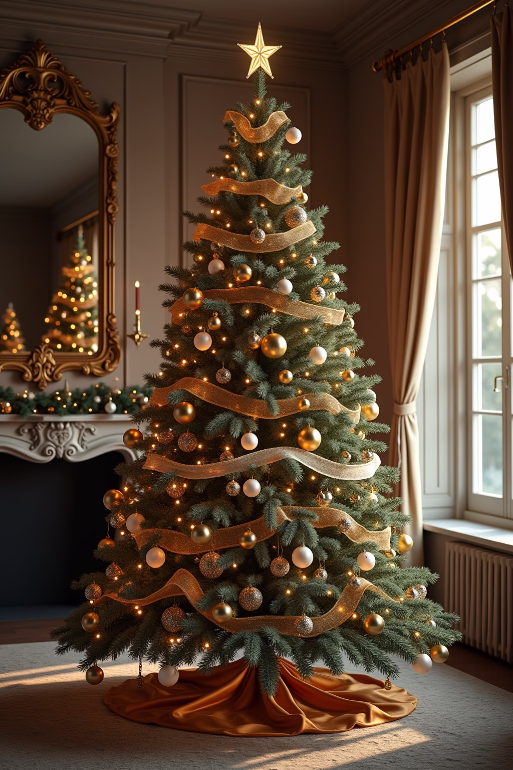 elegantes weihnachten outline 6