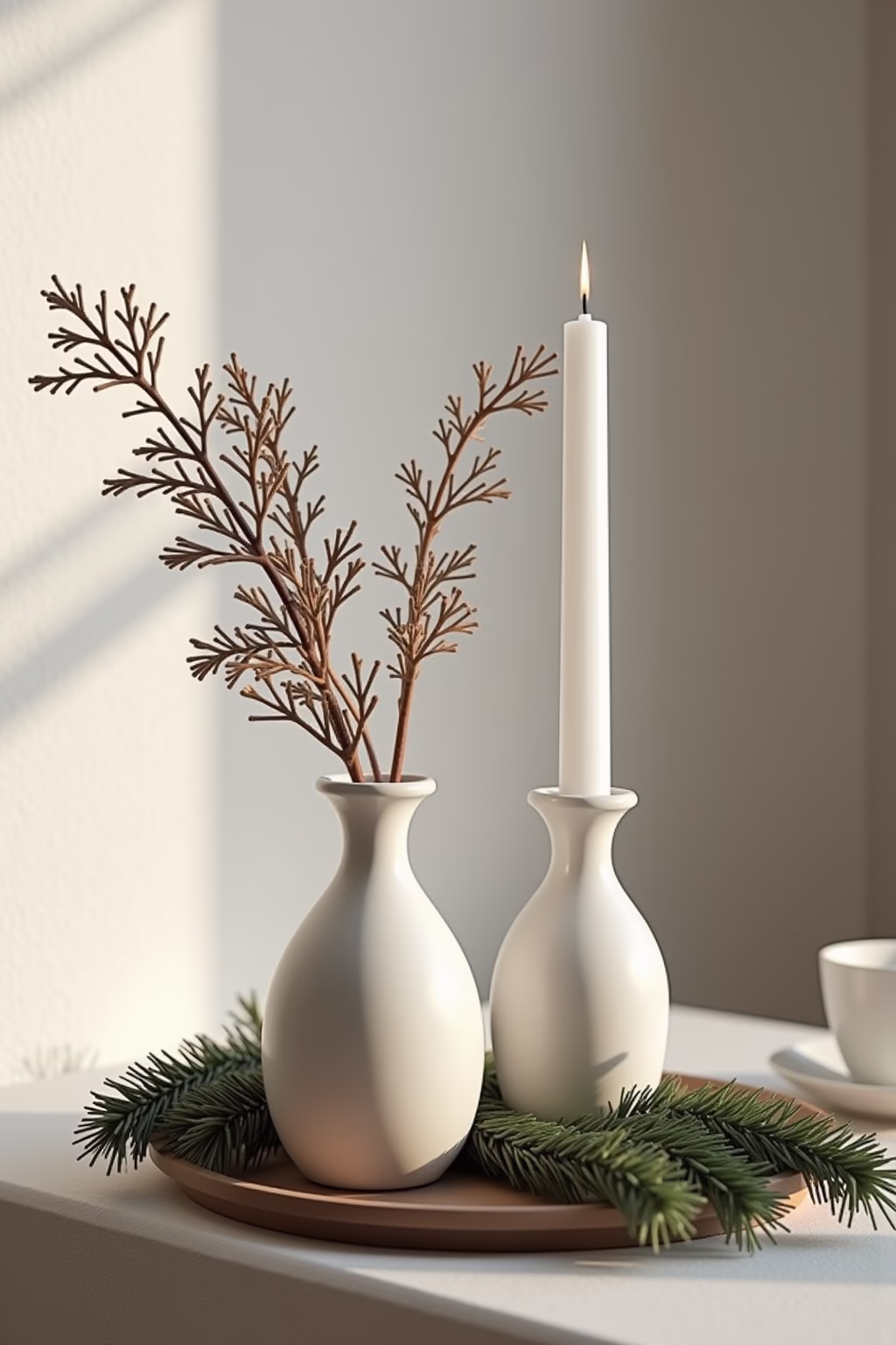 glasvasen dekorieren weihnachten outline 4