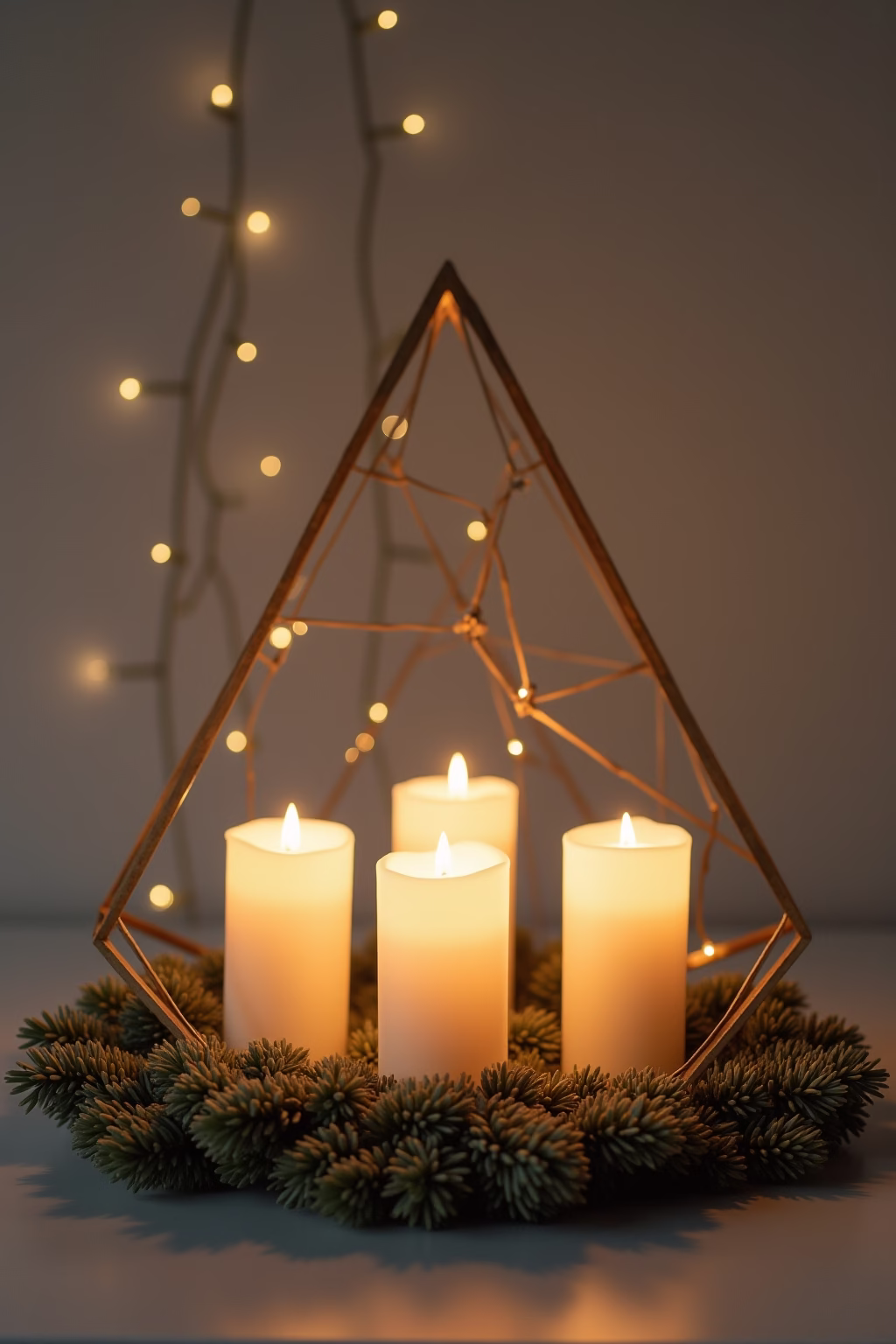 moderner adventskranz ideen outline 8