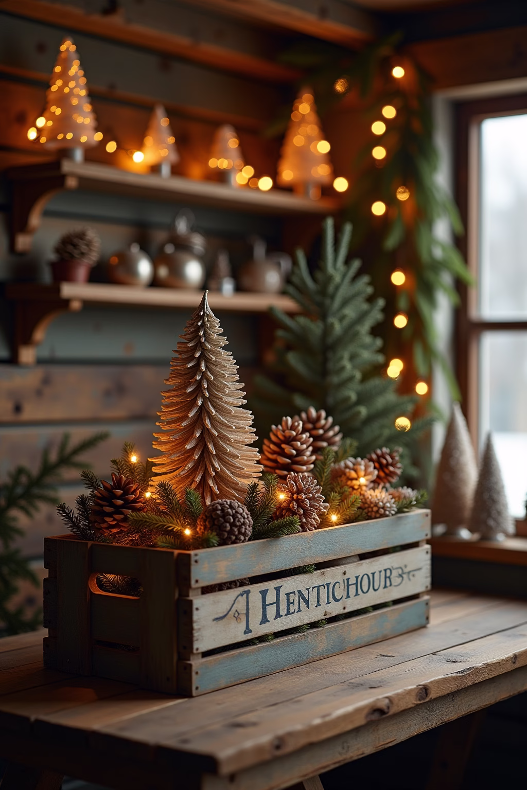 obstkisten deko weihnachten outline 4