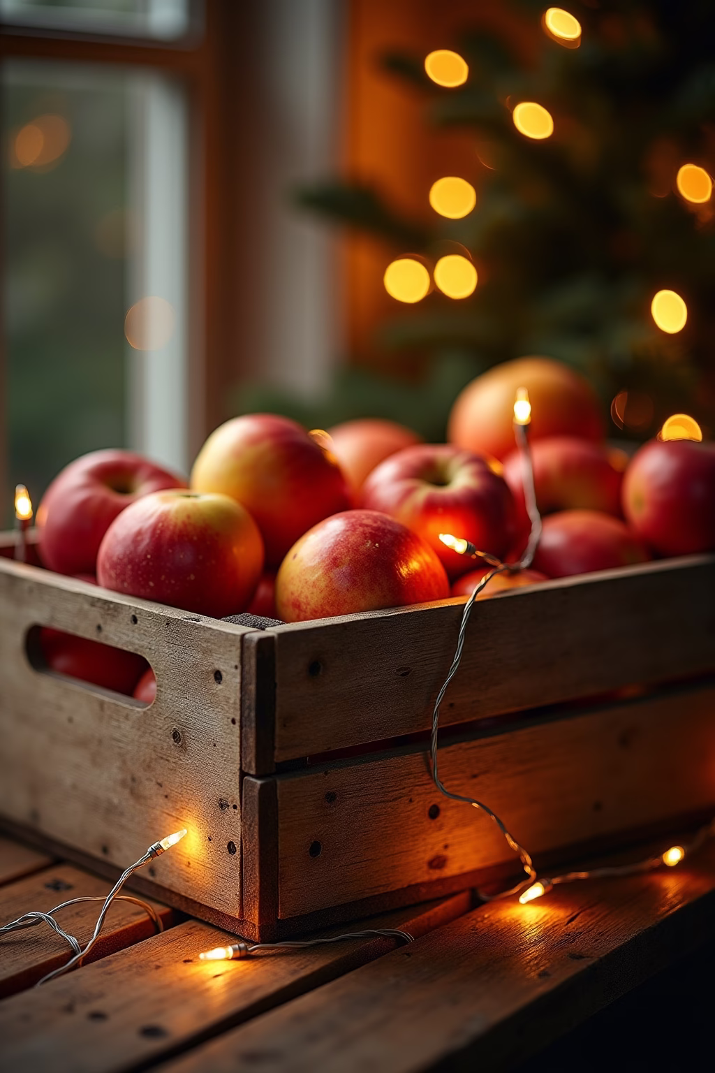 obstkisten deko weihnachten outline 5