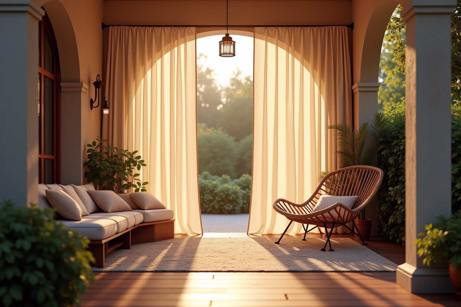 outdoor vorhang terrasse-Titel