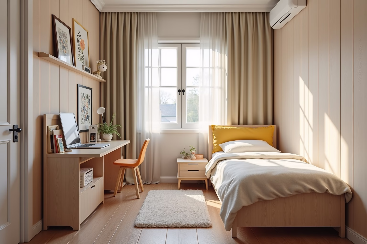 schmales kinderzimmer einrichten-Titel