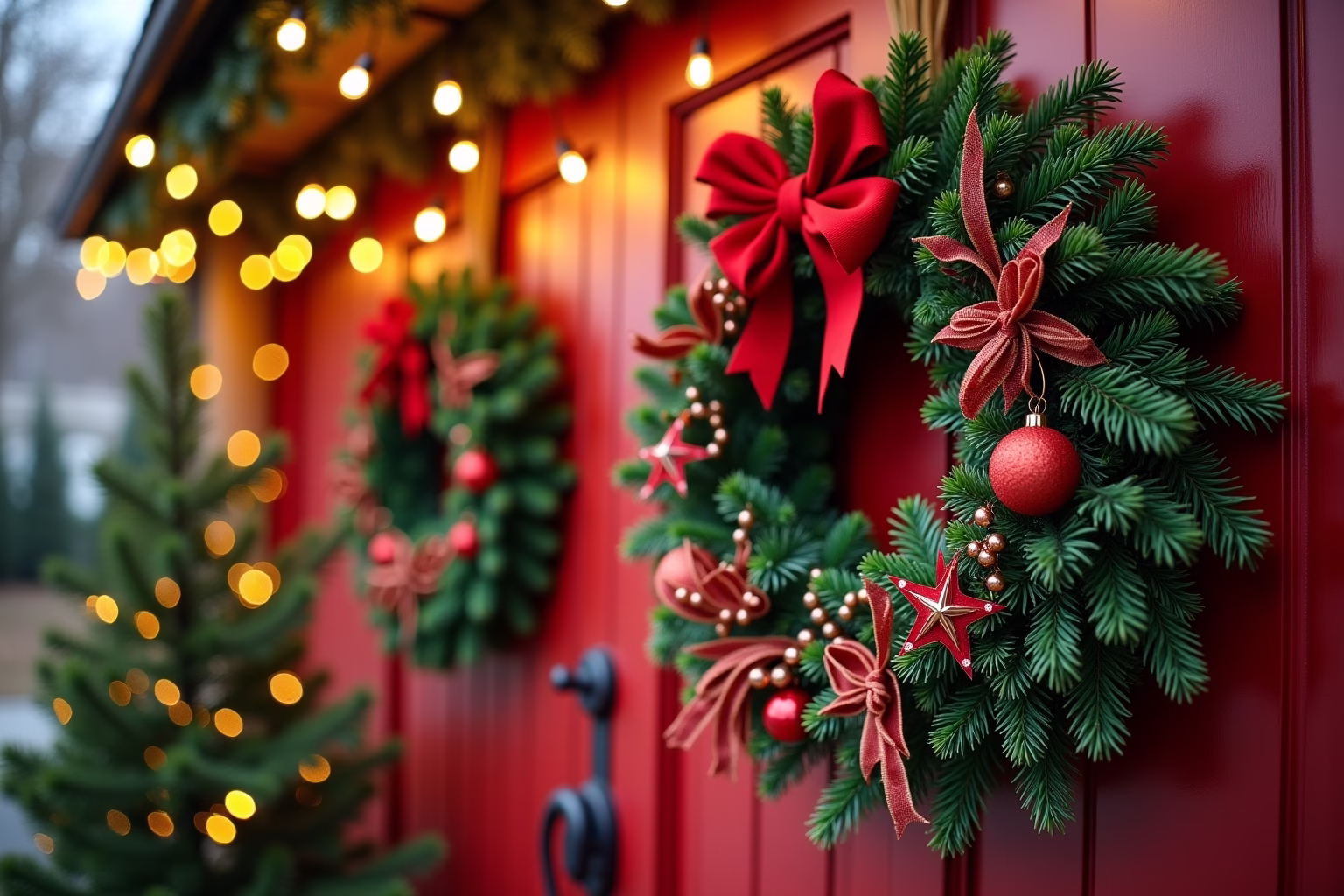 türdekoration weihnachten-Titel