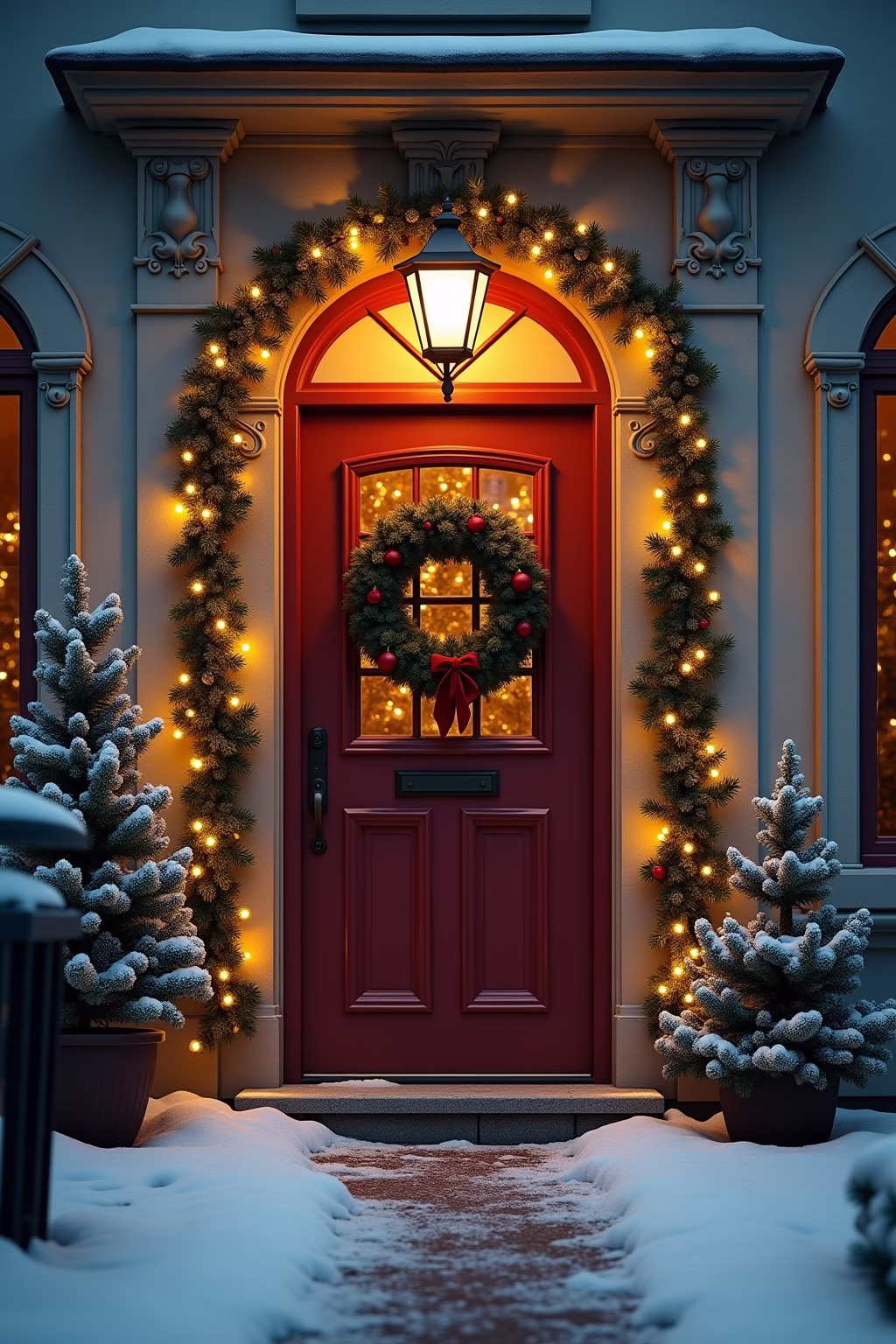 8 Weihnachtsdeko Draußen Eingang Ideen für Ihr Zuhause 15 weihnachtsdeko draussen eingang outline 3 1