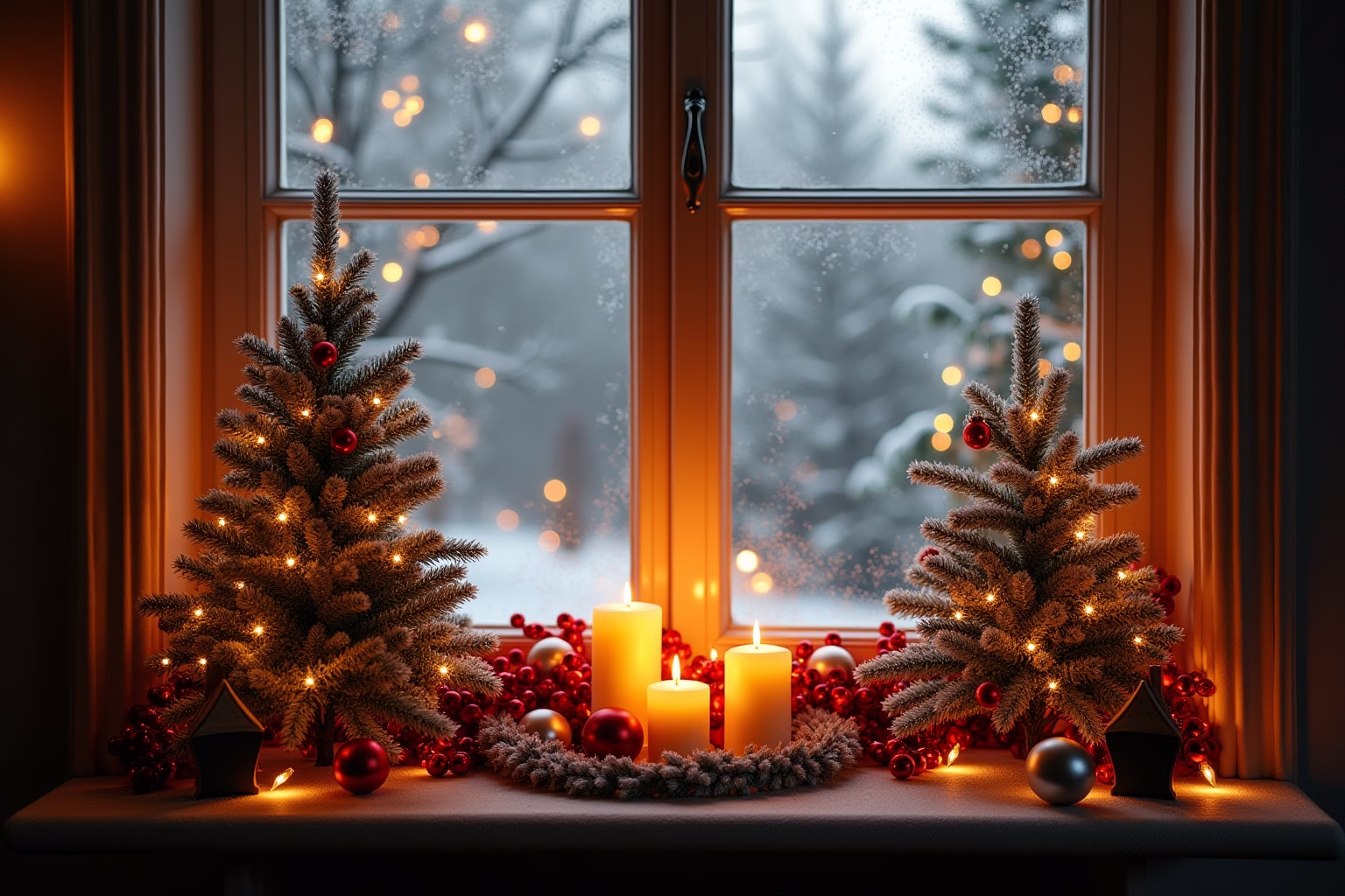 weihnachtsdeko fensterbank innen-Titel