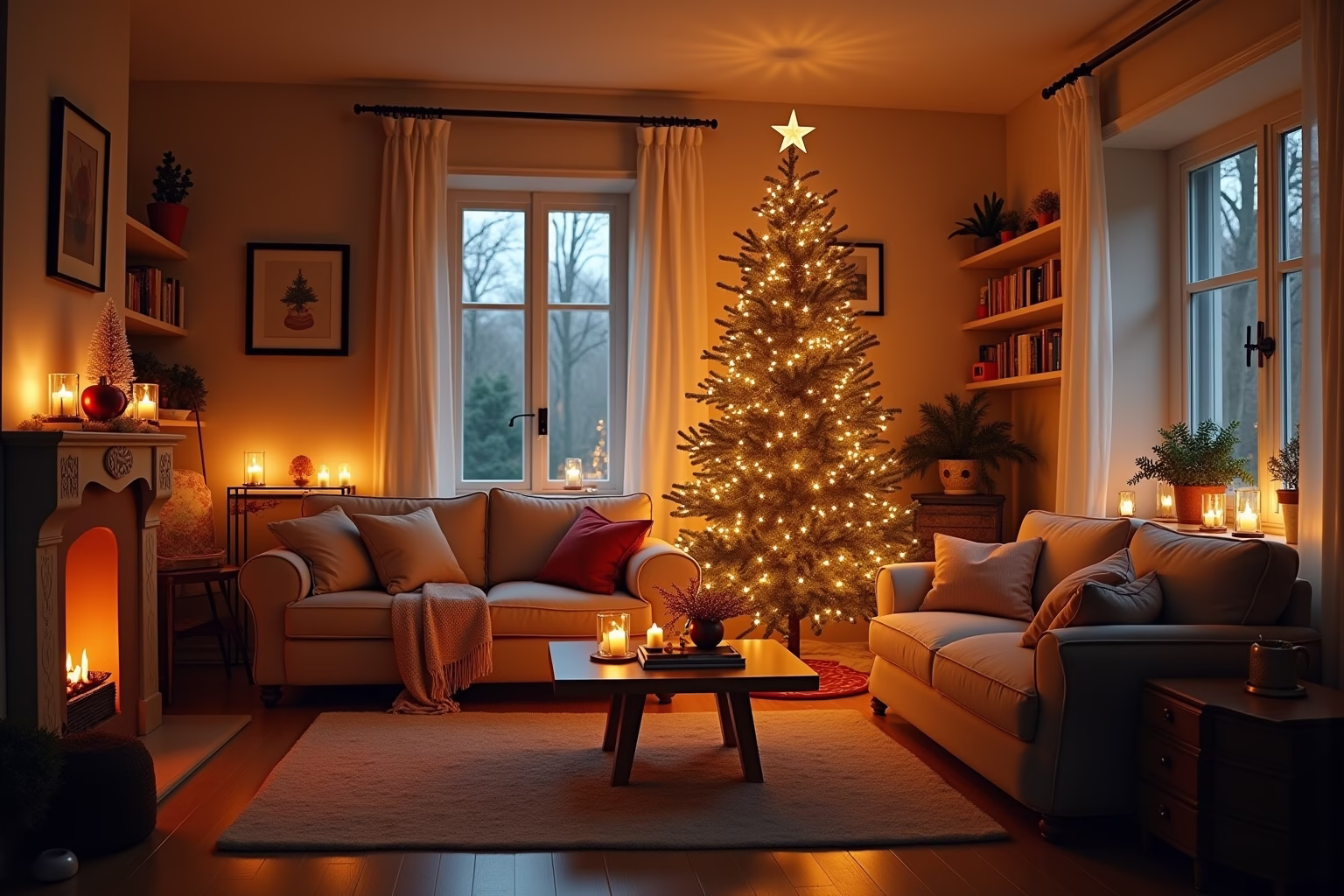 weihnachtsdekoration ideen wohnung-Titel